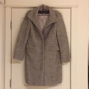 Faux wool coat